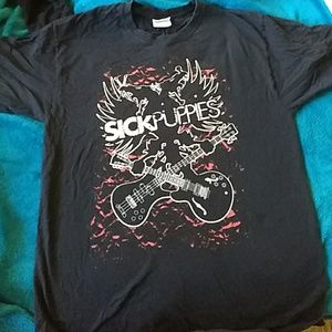 Sick puppies band t
